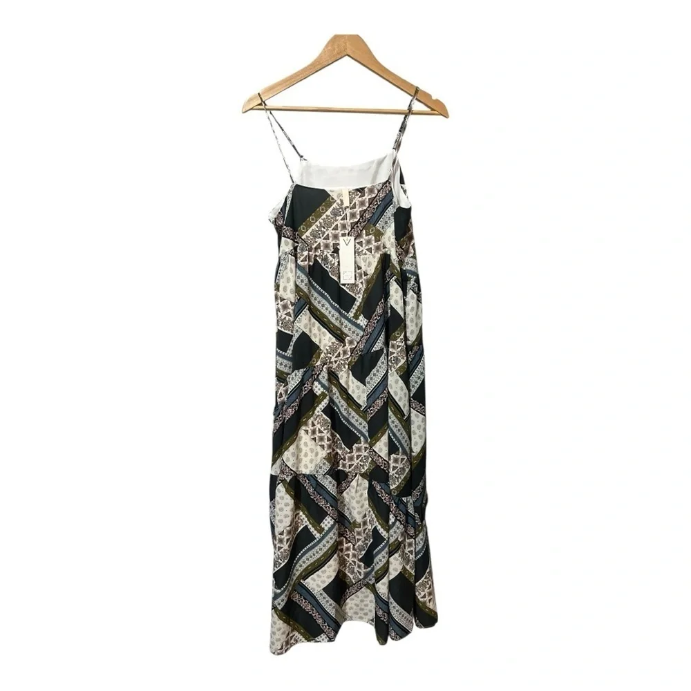 Ava & Lu Teen Girl Large 20 Patchwork Jumper Dress Printed Boho Sleeveless New
